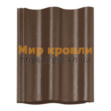 Цементно-песчаная черепица BRAAS модель ХАРЦЕР (Cisar)